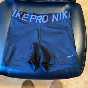 bundle of 3 nike pro spandex shorts all size medium